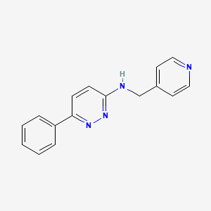 (6-Phenylpyridazin-3-yl)(4-pyridylmethyl)amine