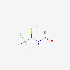 1-Formamido-1-methylthio-2,2,2-trichloroethane