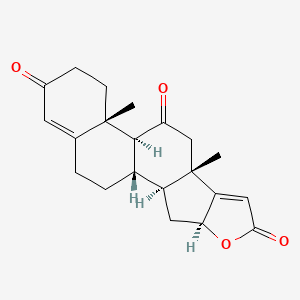 Pregna-4,17(20)-dien-21-oicacid,16beta-hydroxy-3,11-dioxo-,gamma-lactone