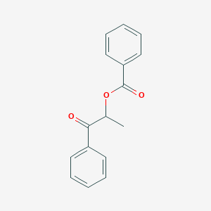 1-Oxo-1-phenylpropan-2-yl benzoate