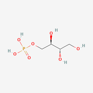 molecular formula C4H11O7P B1218938 D-Erythritol 4-phosphate CAS No. 7183-41-7
