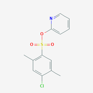 2-Pyridyl 4-chloro-2,5-dimethylbenzenesulfonate