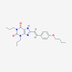 B121896 (E)-8-(4-Butoxystyryl)-1,3-dipropylxanthine CAS No. 151539-68-3