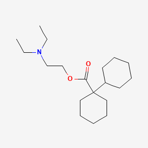 molecular formula C19H35NO2 B1218976 Dicyclomine CAS No. 77-19-0
