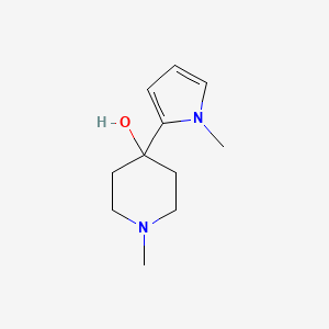 1-Methyl-4-(1-methylpyrrol-2-yl)-4-piperidinol