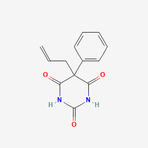 molecular formula C13H12N2O3 B1218993 Phenallymal CAS No. 115-43-5