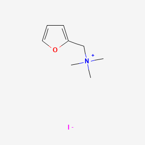 molecular formula C8H14INO B1218996 Furtrethonium iodide CAS No. 541-64-0