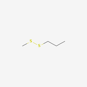 molecular formula C4H10S2 B1219000 Methyl propyl disulfide CAS No. 2179-60-4