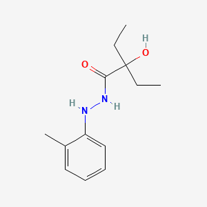 molecular formula C13H20N2O2 B1219005 Toluzide CAS No. 3166-48-1