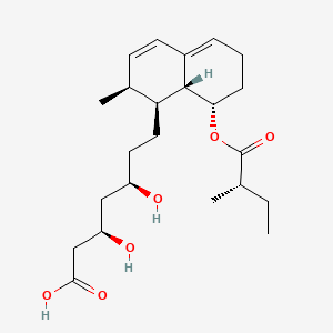 molecular formula C23H36O6 B1219033 Mevinic acid CAS No. 84064-38-0