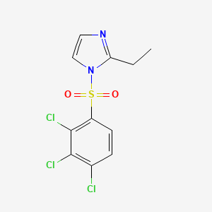 2-ethyl-1-(2,3,4-trichlorobenzenesulfonyl)-1H-imidazole