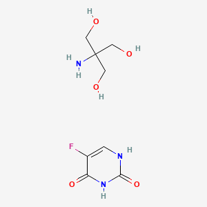 molecular formula C8H14FN3O5 B1219044 5-Fluorouracil tromethamine CAS No. 78144-69-1