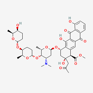 molecular formula C43H55NO15 B1219045 Sulfurmycin G CAS No. 83753-81-5
