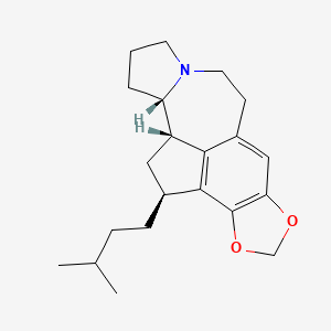 molecular formula C21H29NO2 B1219047 (1S,3S,4S)-HH 07A CAS No. 163734-41-6