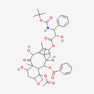 molecular formula C43H53NO14 B1219057 Docetaxol 