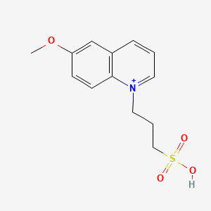 6-METHOXY-1-(3-SULFOPROPYL)QUINOLIN-1-IUM