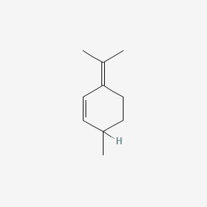 molecular formula C10H16 B1219089 Isoterpinolene CAS No. 586-63-0