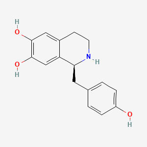 molecular formula C16H17NO3 B1219116 (S)-去古柯林 CAS No. 22672-77-1