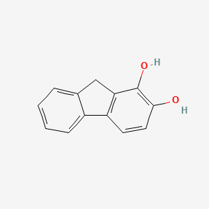 molecular formula C13H10O2 B1219117 1,2-Dihydroxyfluorene 