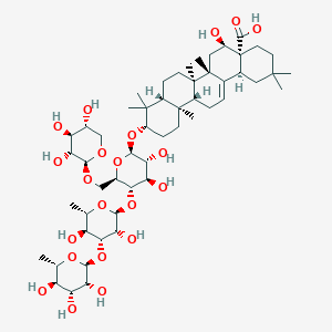 molecular formula C53H86O21 B1219120 Helianthoside A CAS No. 139164-70-8