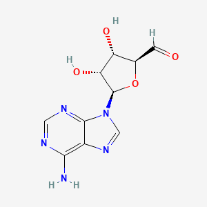 molecular formula C10H11N5O4 B1219128 5'-Dehydroadenosine CAS No. 3110-98-3