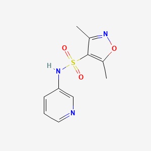 [(3,5-Dimethylisoxazol-4-yl)sulfonyl]-3-pyridylamine