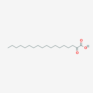 molecular formula C18H34O3 B1219131 2-氧代十八烷酸 CAS No. 80559-38-2