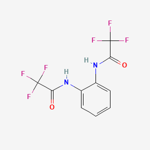 2,2,2-trifluoro-N-[2-[(2,2,2-trifluoroacetyl)amino]phenyl]acetamide