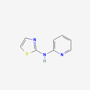 molecular formula C8H7N3S B1219139 N-(1,3-thiazol-2-yl)pyridin-2-amine CAS No. 54670-80-3