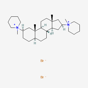 B1219143 (Dideacetoxy)pancuronium CAS No. 53357-37-2
