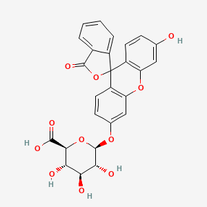 B1219153 Fluorescein glucuronide CAS No. 74804-84-5