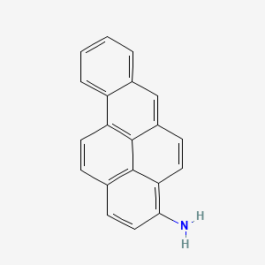 molecular formula C20H13N B1219159 3-Aminobenzo(a)pyrene CAS No. 98151-92-9