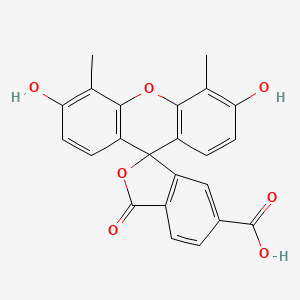 molecular formula C23H16O7 B1219160 Cdmfda CAS No. 100111-03-3