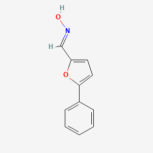 molecular formula C11H9NO2 B12191658 (E)-N-hydroxy-1-(5-phenylfuran-2-yl)methanimine 