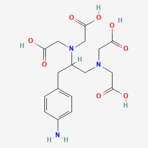 molecular formula C17H23N3O8 B1219182 氨基苄基-edta CAS No. 84256-90-6