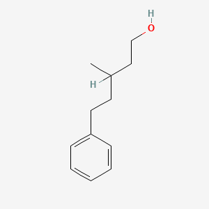 B1219218 3-Methyl-5-phenylpentan-1-ol CAS No. 55066-48-3