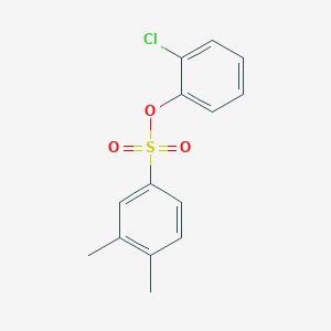 2-Chlorophenyl 3,4-dimethylbenzenesulfonate