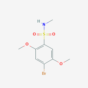 [(4-Bromo-2,5-dimethoxyphenyl)sulfonyl]methylamine