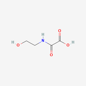 molecular formula C4H7NO4 B1219264 羟乙基草酰胺酸 CAS No. 5270-73-5