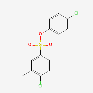 4-Chlorophenyl 4-chloro-3-methylbenzenesulfonate