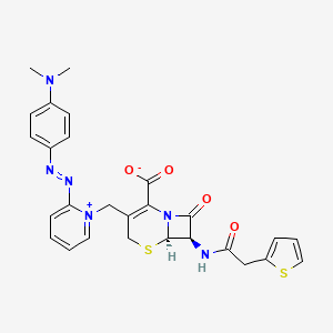 molecular formula C27H26N6O4S2 B1219318 Padac CAS No. 77449-91-3