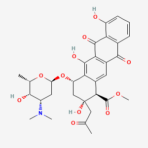molecular formula C31H35NO11 B1219320 Sulfurmycin D CAS No. 83753-74-6