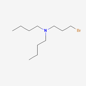 molecular formula C11H24BrN B12193550 N-(3-bromopropyl)-N-butylbutan-1-amine 