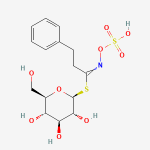 molecular formula C15H21NO9S2 B1219410 萝卜硫素苷 CAS No. 499-30-9