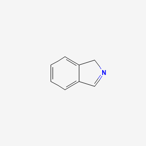 molecular formula C8H7N B1219415 1H-isoindole CAS No. 270-69-9