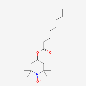 2,2,6,6-Tetramethyl-4-capryloyl-oxypiperidine-1-oxyl