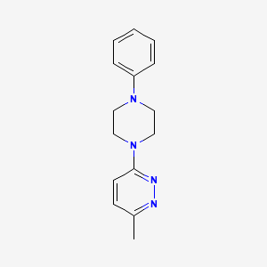 3-Methyl-6-(4-phenylpiperazin-1-yl)pyridazine