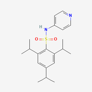 4-Pyridyl{[2,4,6-tris(methylethyl)phenyl]sulfonyl}amine