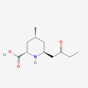 molecular formula C11H19NO3 B1219455 Trichoponamic acid CAS No. 74235-25-9