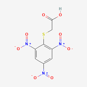 molecular formula C8H5N3O8S B1219458 Picrylthioglycolic acid CAS No. 77092-93-4